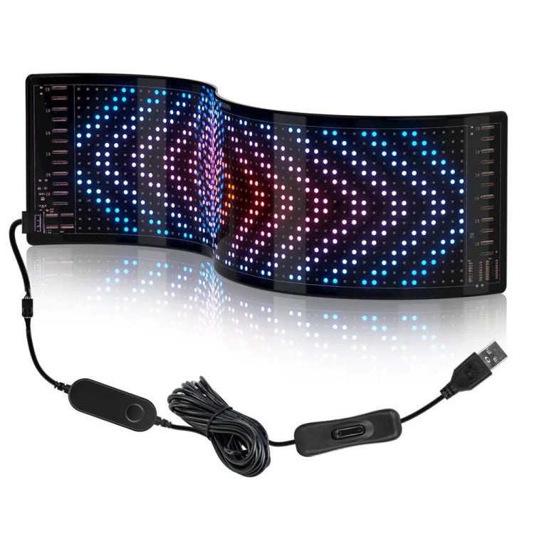 Existují nějaké inovace v maticových displejích USB LED?
