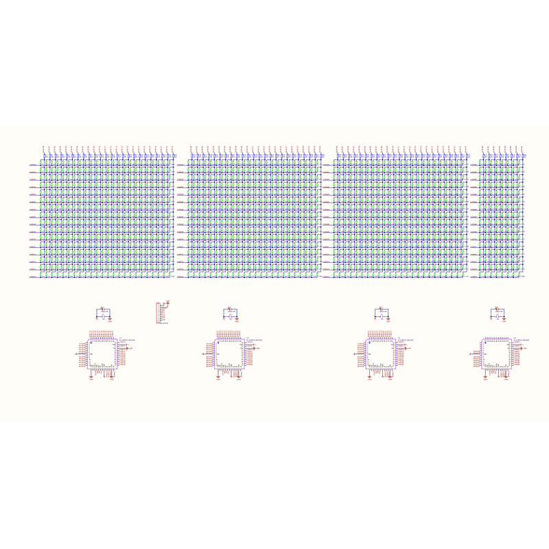 Víte, jaké jsou vlastnosti struktury grafického displeje LED?